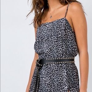Princess Polly Leopard Dress Motel Size M